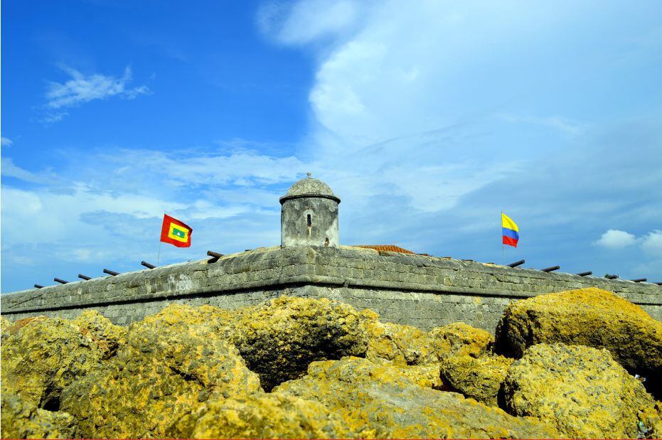Ciudad Amurallada en Cartagena, Bolívar.