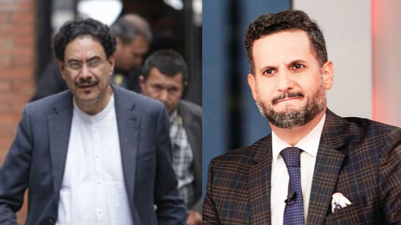 Iván Cepeda y Miguel Ángel del Río.