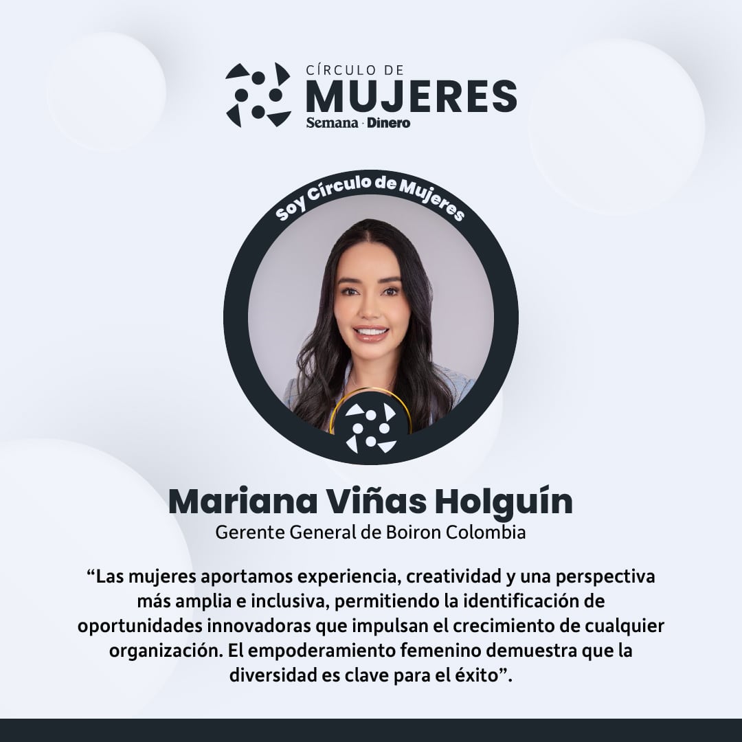 Mariana Viñas Holguín, gerente General de Boiron Colombia