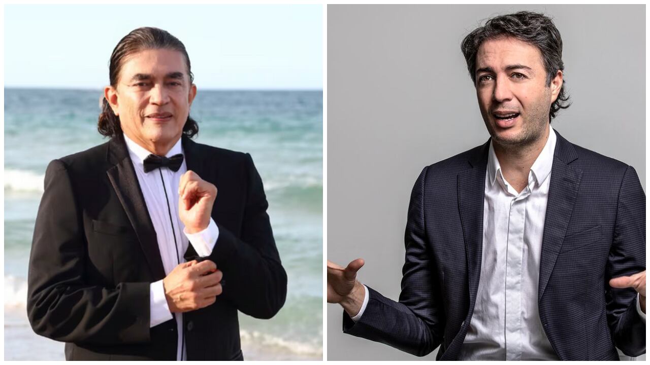 Gustavo Bolívar y Daniel Quintero Calle, precandidatos presidenciales por el petrismo