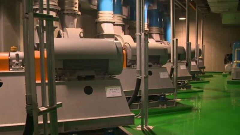 La basura es invisible en Songdo.