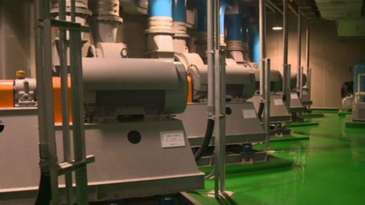 La basura es invisible en Songdo.