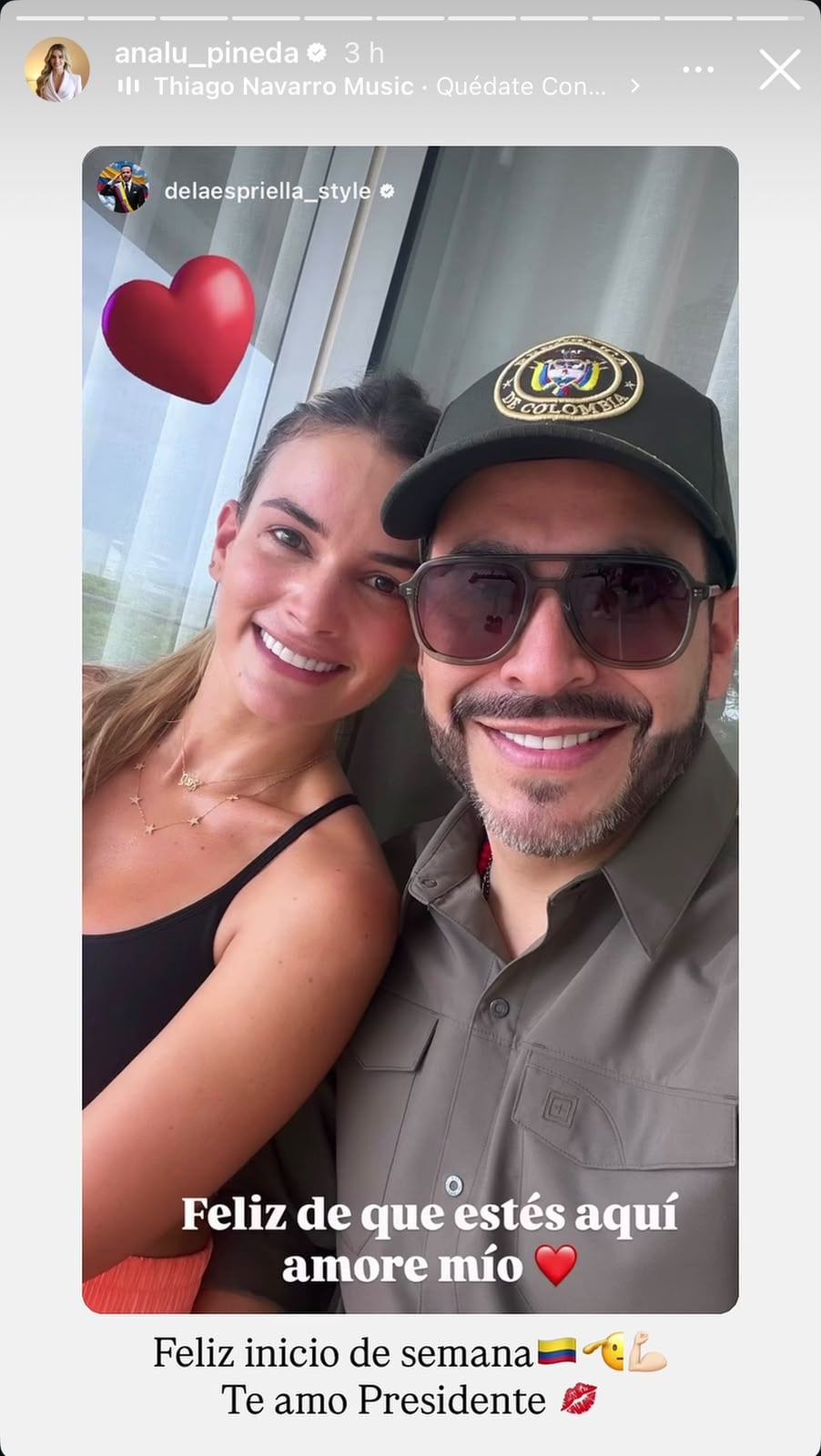 Ana Lucía Pineda y Abelardo De La Espriella