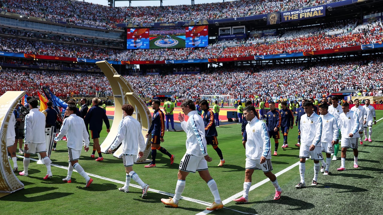 Ya se viven los momentos previos a la final de la Copa Mundial de Fútbol 2026.