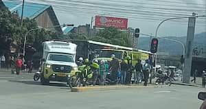 Atención de emergencia en el norte de Medellín.