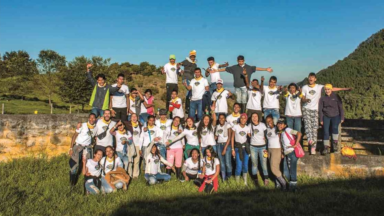 En tres años de travesía, 94 jóvenes del Urabá han alcanzado la cima del Nevado Santa Isabel. Foto: Archivo particular