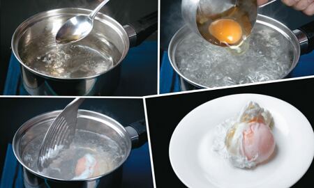 Recetas de cocian de los huevos poché en cocina semana
