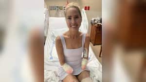 La pesadilla de la mujer comenzó con lo que pensaba que era un resfriado.