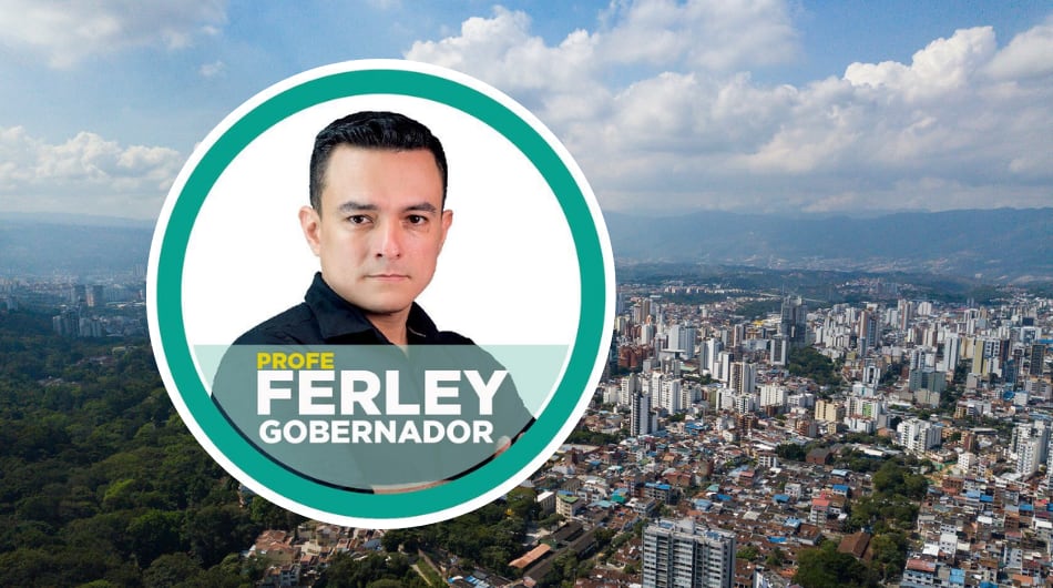 Luis Ferley Sierra Jaimes, excandidato a la Gobernación de Santander.