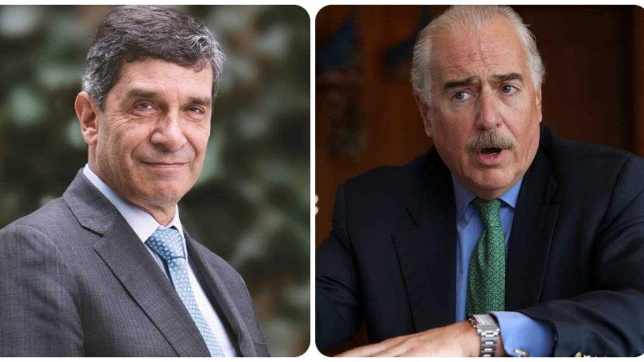 Rafael Pardo y Andrés Pastrana