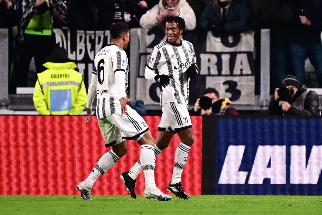 Juan Guillermo Cuadrado, referente en la Juventus.
