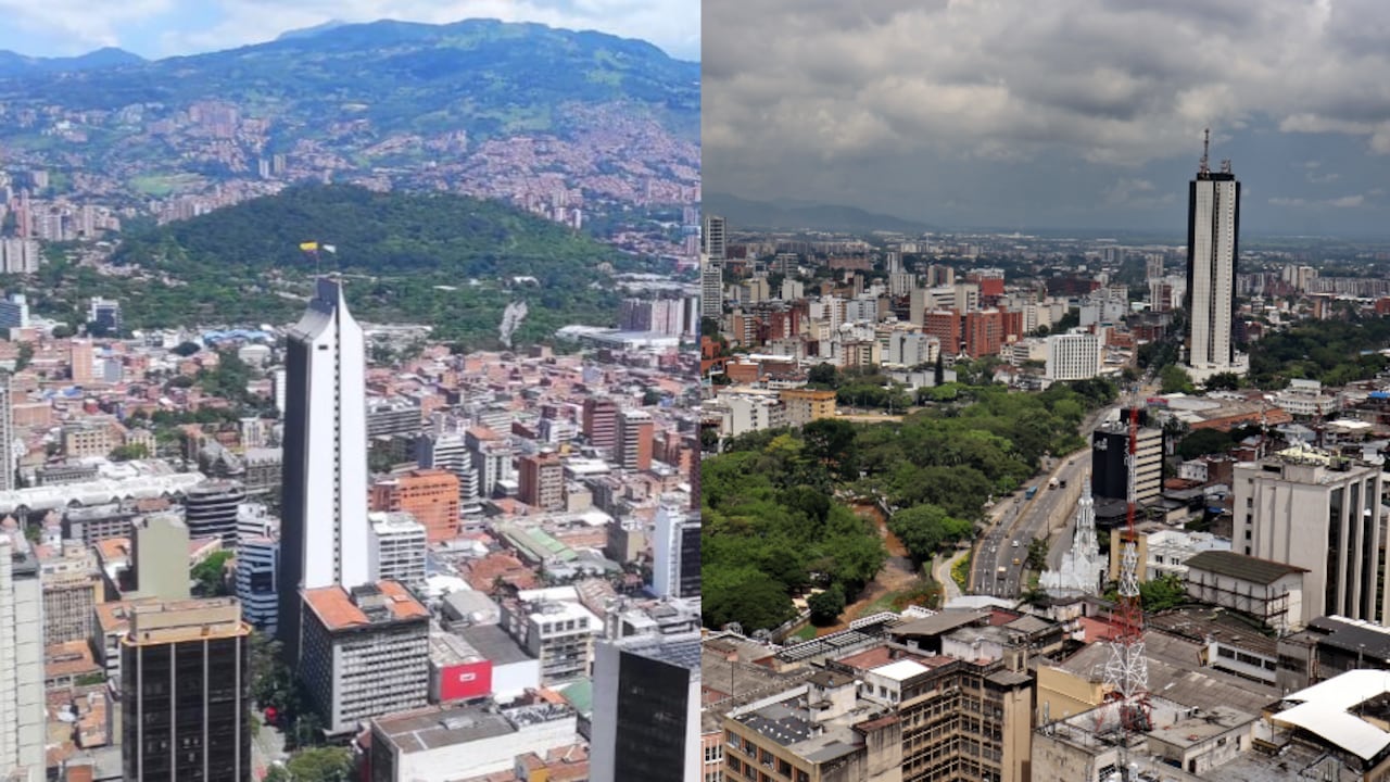Medellín y Cali.