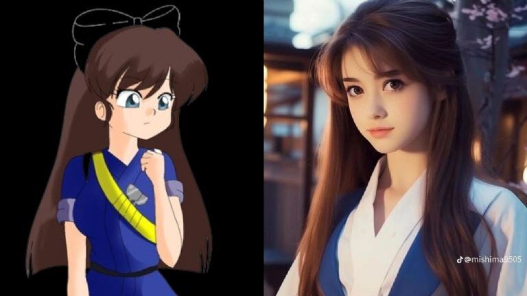 IA revela como se vería Ukyo si fuera real