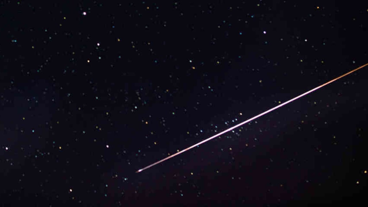 Para verla es recomendable salir 45 minutos antes para que sus ojos se acostumbren a la oscuridad. Foto: grant d. LLuvia perseidas Foto: grant d. vía www.amsmeteors.org