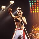 Freddie Mercury of Queen, 1982 Tour at the Various Locations in Oakland, California (Photo by Steve Jennings/WireImage)