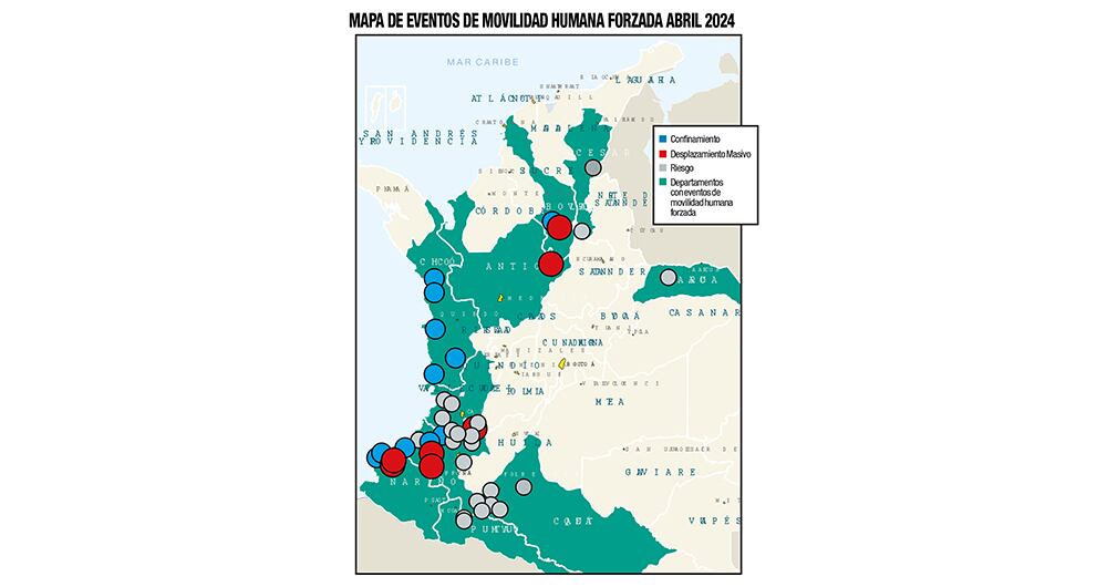Las cifras de desplazamientos van al alza. 