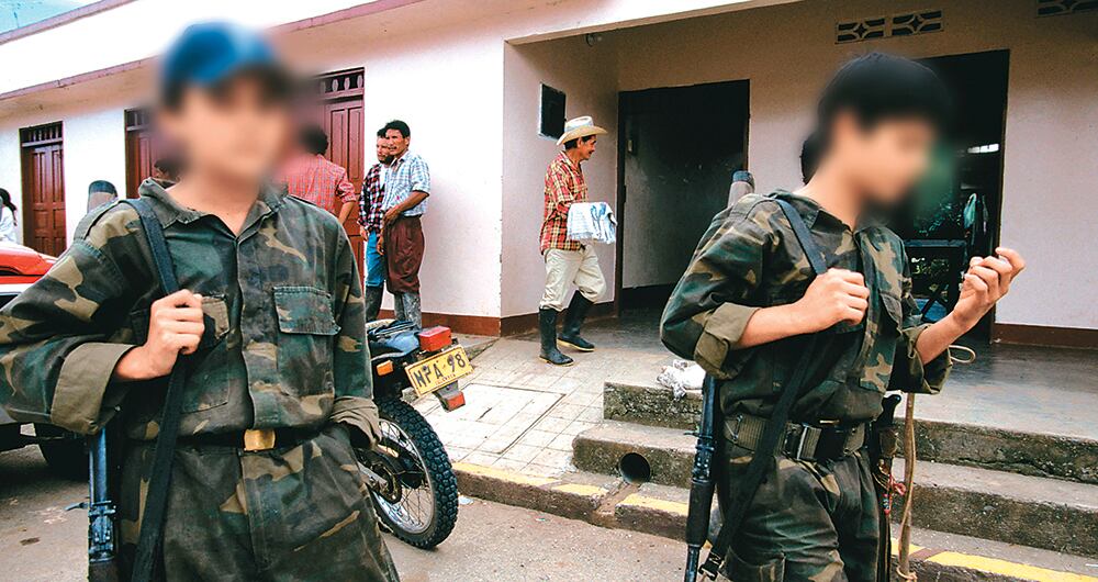 En total fueron seis menores raptados por las disidencias de las Farc. 