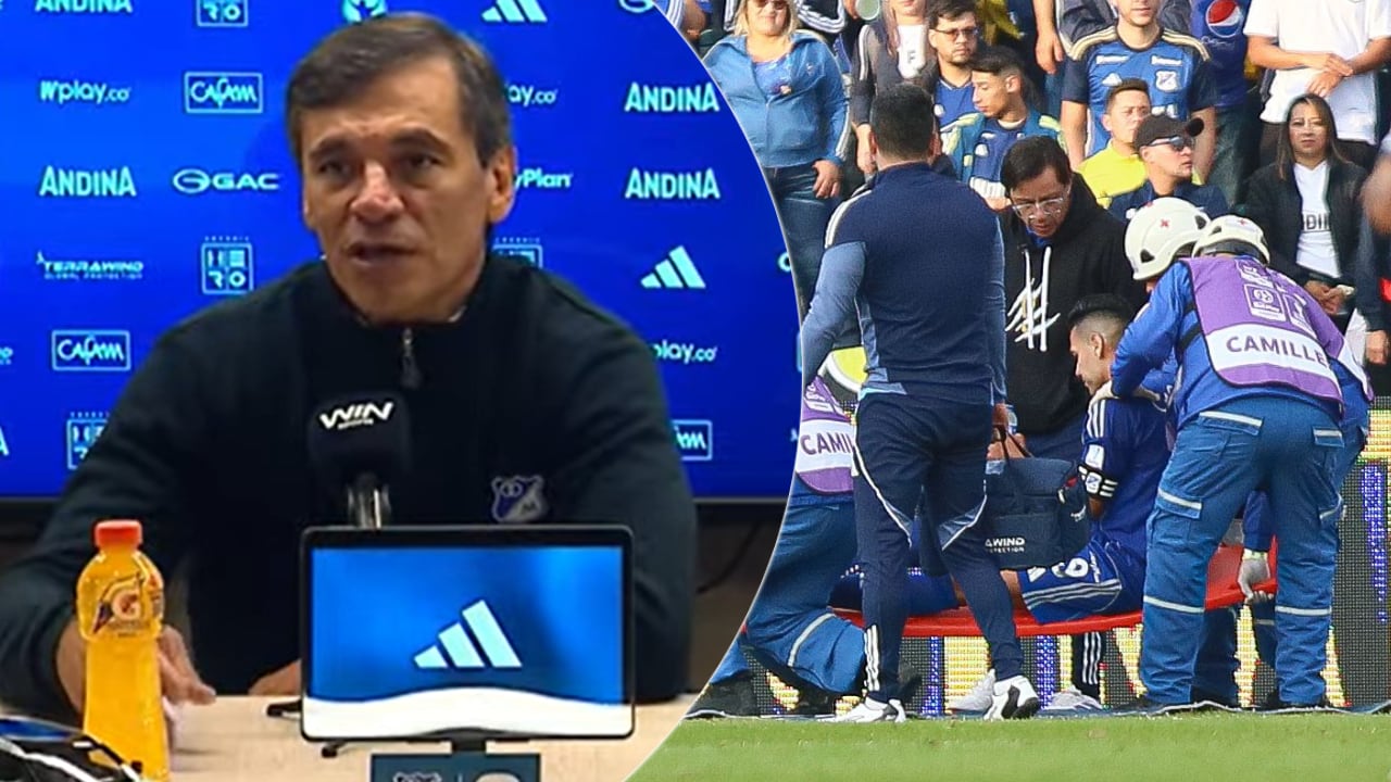 Fabián Bustos habló sobre la lesión de Falcao García