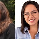 Anastasia Rubio, sobrina de Íngrid Betancourt, y Jennifer Pedraza, candidata a la Cámara por Bogotá.