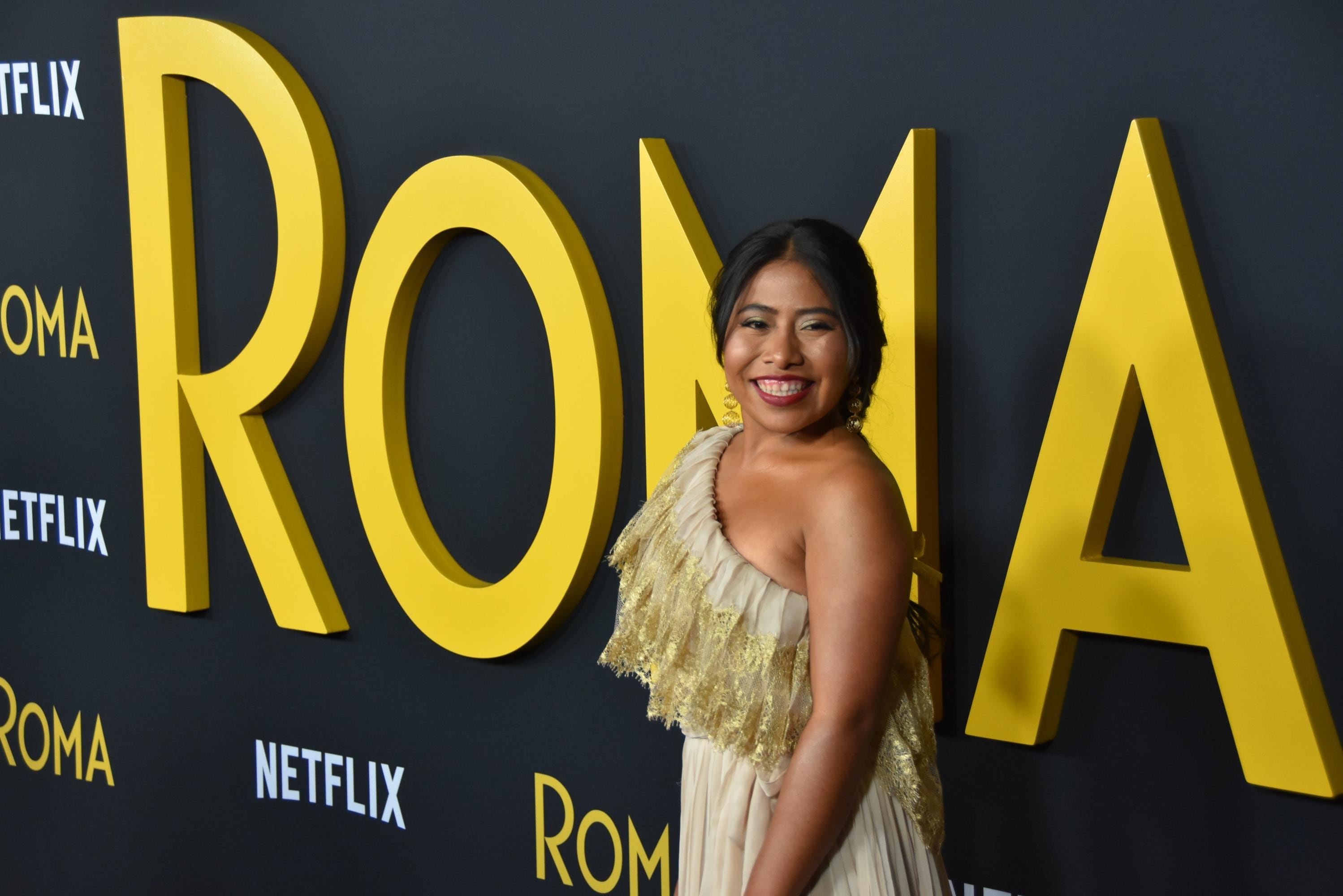 Yalitza Aparicio, actriz de la película Roma.