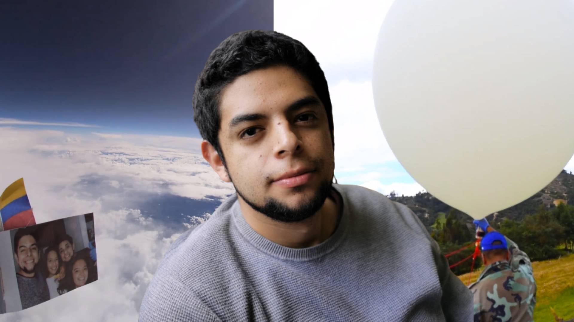 Faber Burgos inició como influencer científico en el 2017.