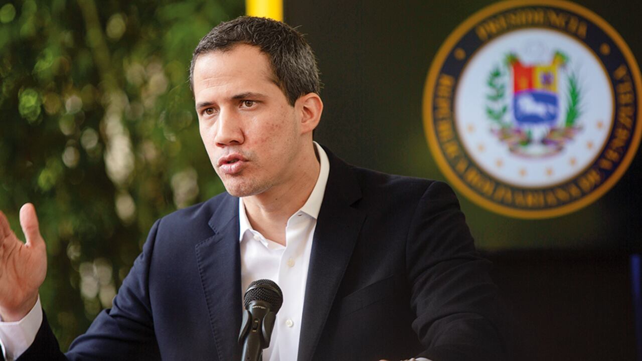 Juan Guaidó, opositor de Nicolás Maduro.