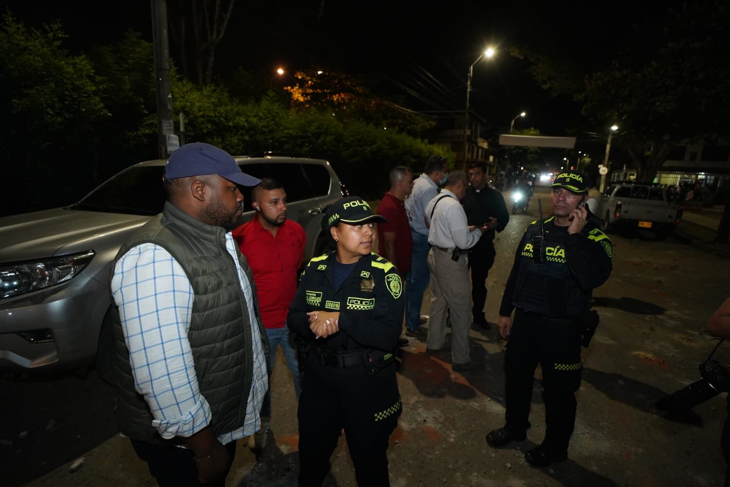 Disturbios en colegio del oriente de Cali.