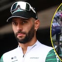 Fernando Gaviria llegó en el puesto 17° de la etapa en Pau.