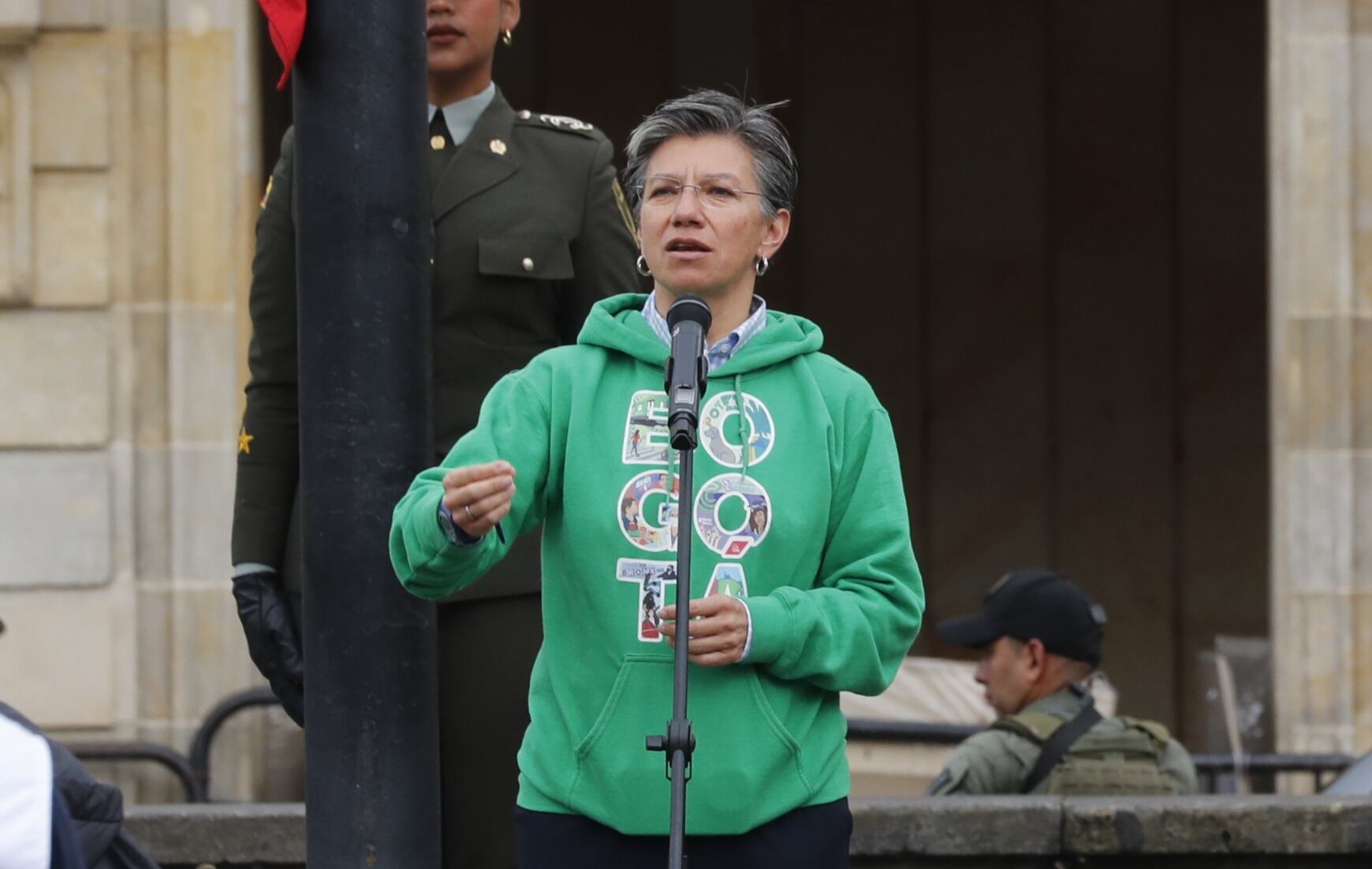 Presidente Gustavo petro y Alcaldesa Claudia López