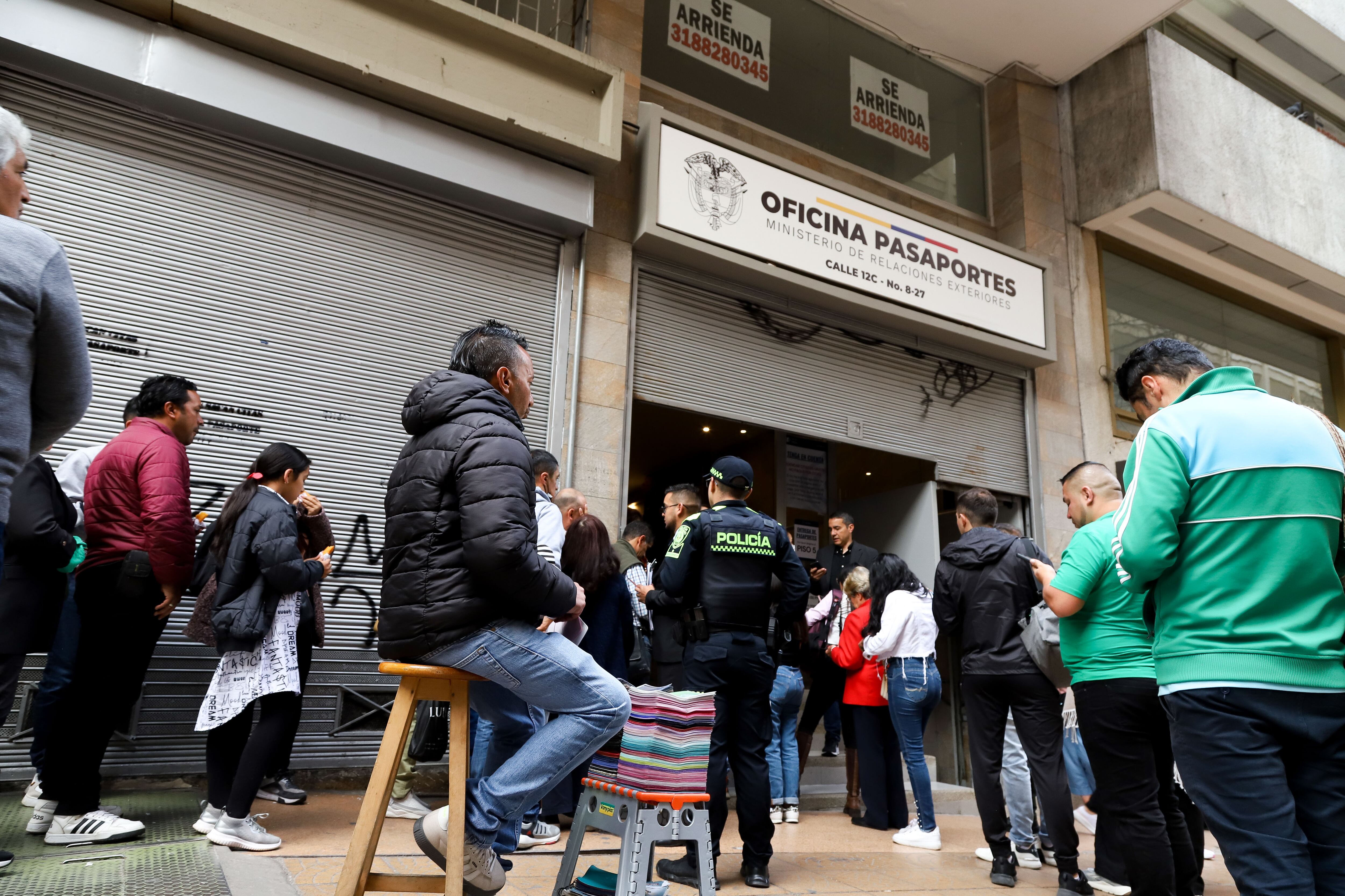 Oficina de pasaportes centro de Bogotá