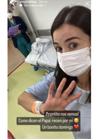 La presentadora compartió un emotivo mensaje