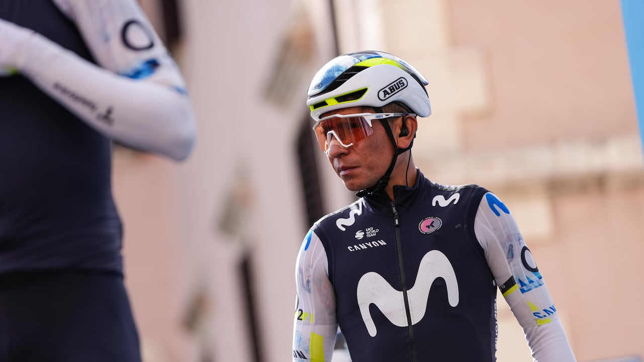 Nairo Quintana, del Movistar Team, sigue escalando posiciones en el Tour de Romandía.