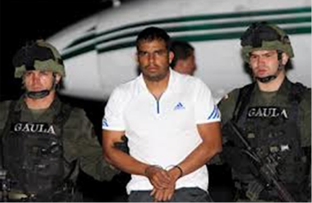 1.813 capturados en 2012. Julio 17: Alexander Montoya Úsuga, alias El Flaco. Segundo jefe principal.