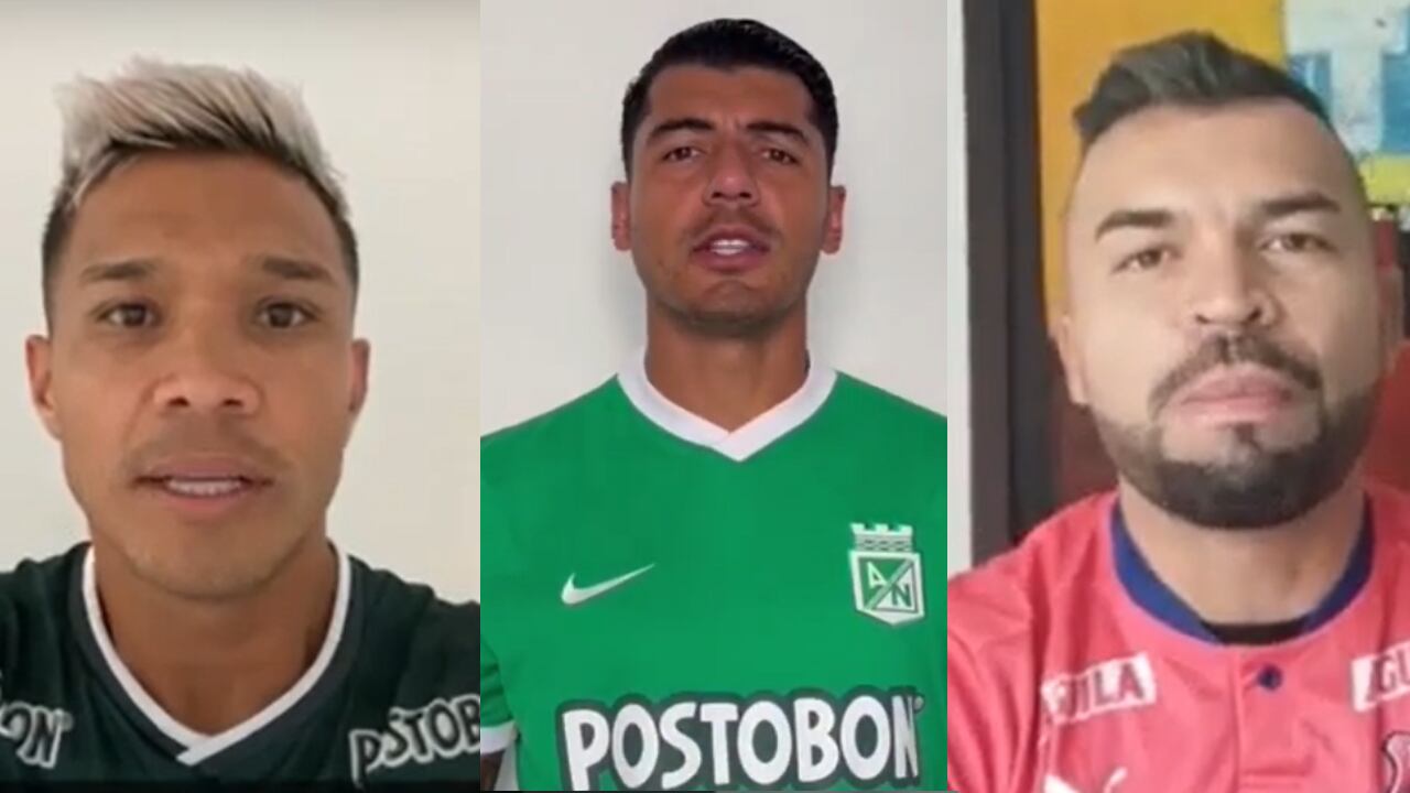 Teófilo Gutiérrez, Jefferson Duque y Andrés Cadavid son algunos de los jugadores que hicieron parte de la campaña de apoyo para la Selección