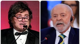 Javier Milei y Lula Da Silva