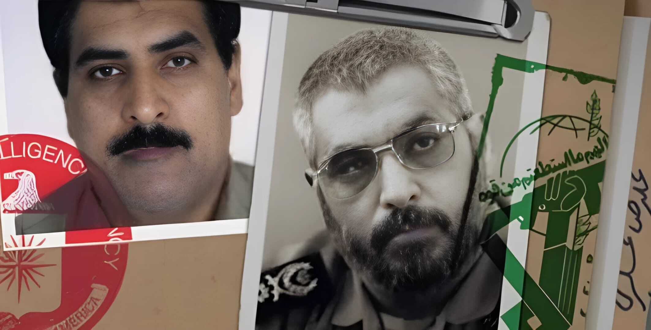 Retrato del general iraní Ali‑Reza Asgari con uniforme militar, mirando a la cámara.