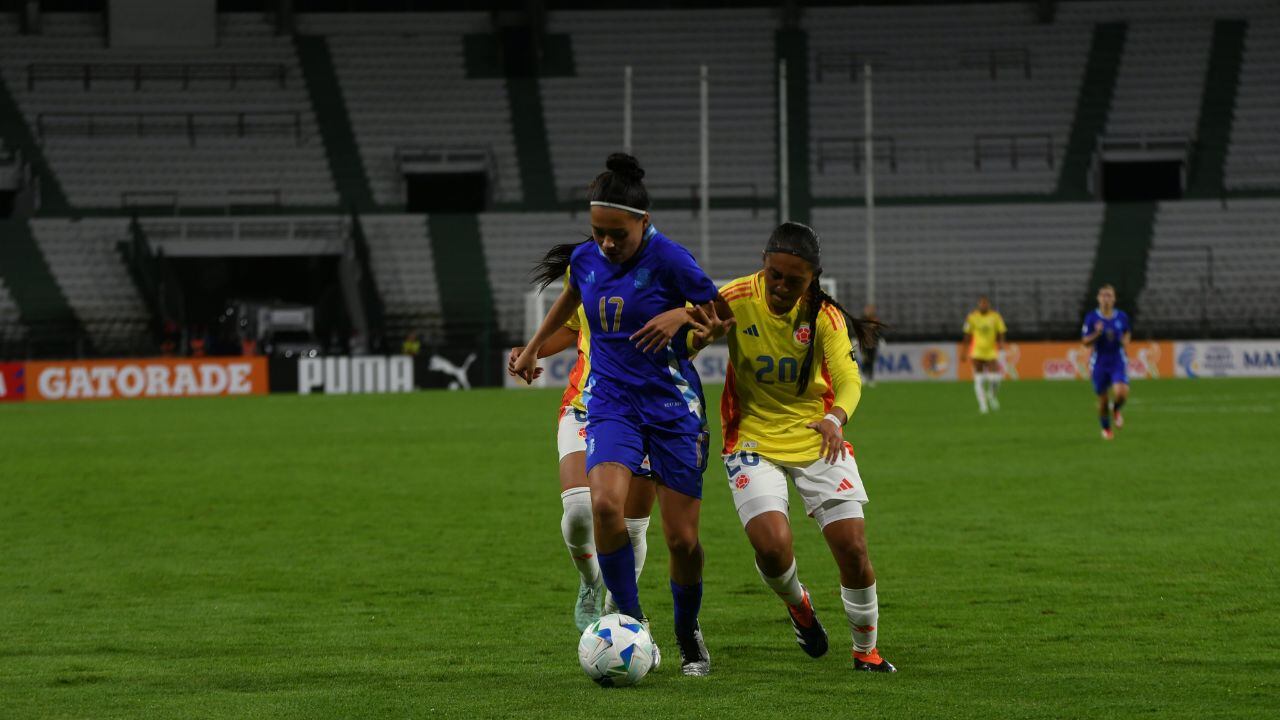 Colombia por el Sudamericano Sub 17.