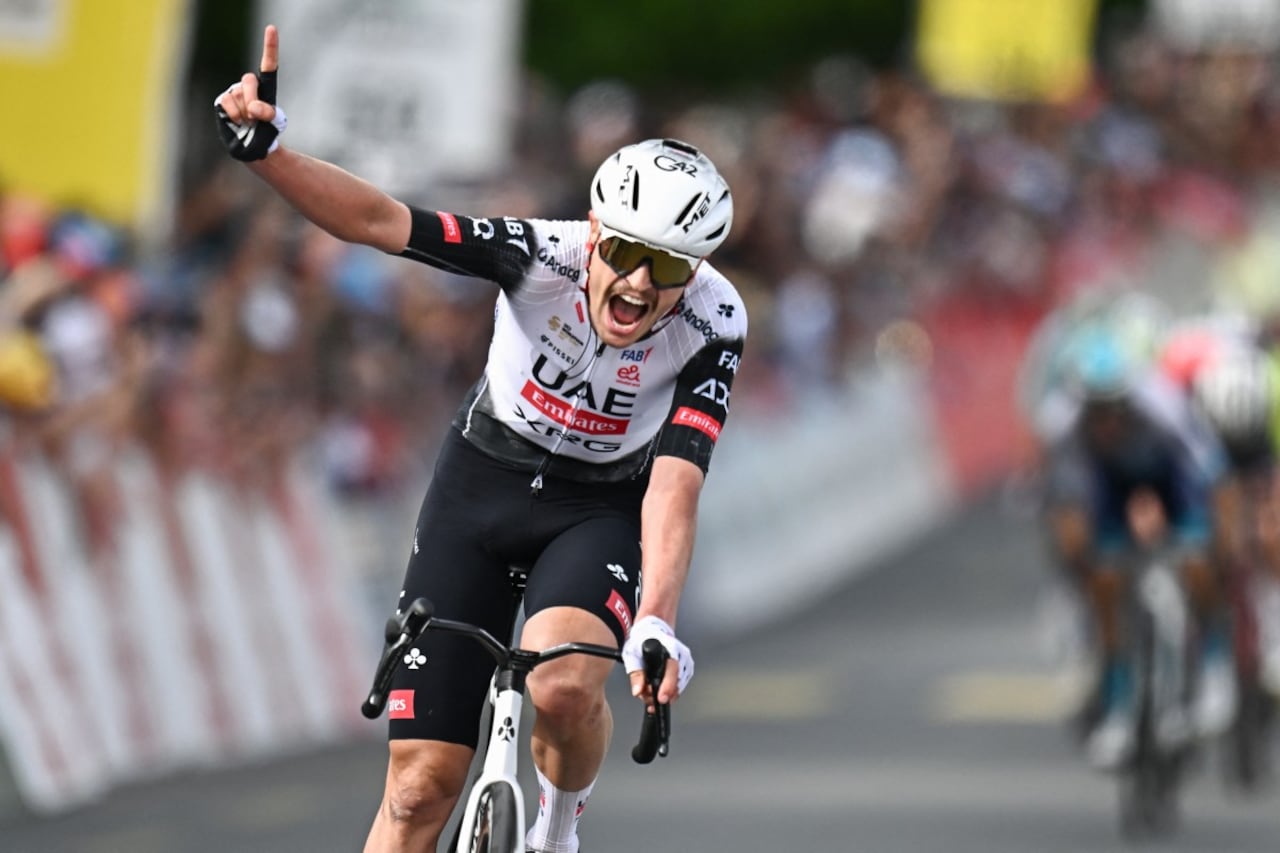 Jay Vine se quedó con esta etapa de la Vuelta a España.