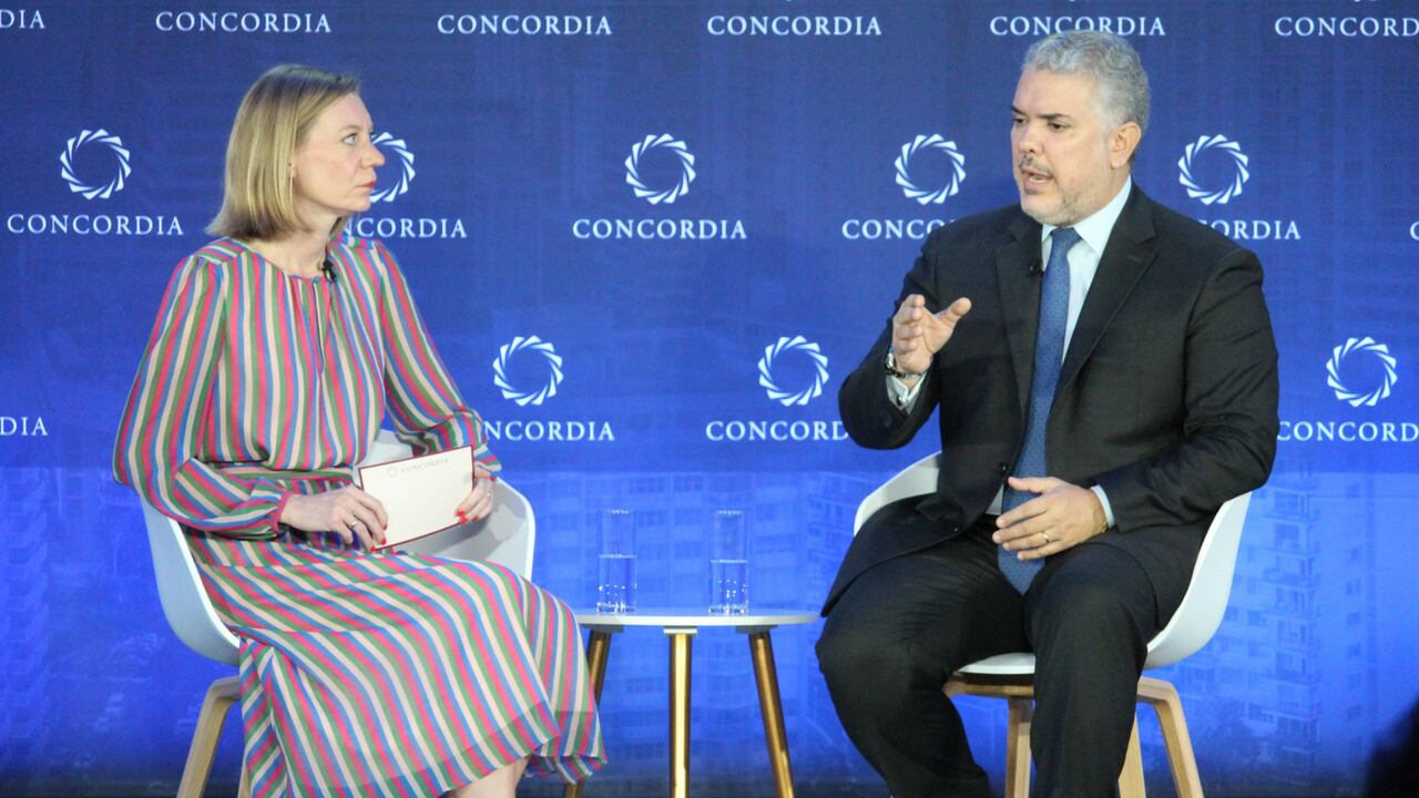 Iván Duque en Concordia Summit.