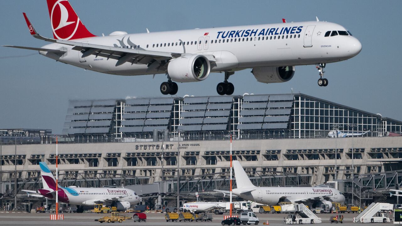 Vuelo de Turkish Airlines.