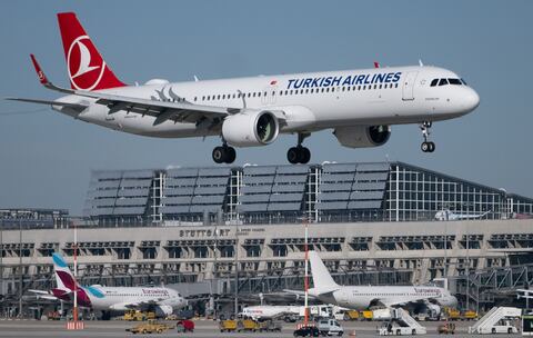 Vuelo de Turkish Airlines.