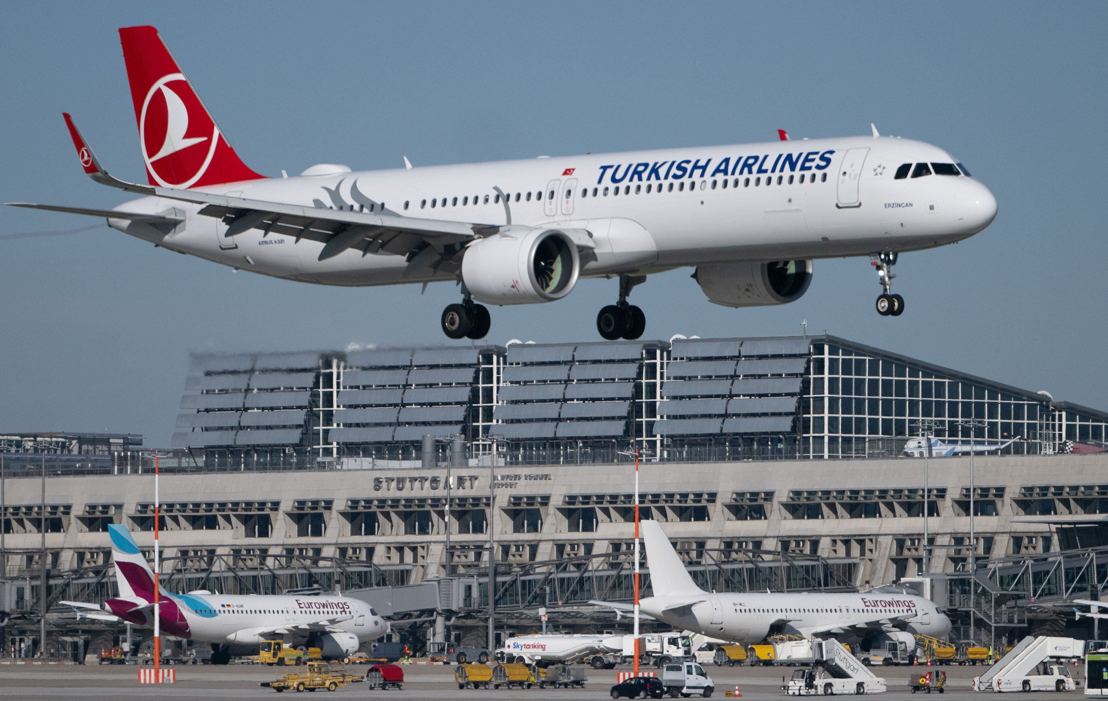 Vuelo de Turkish Airlines.
