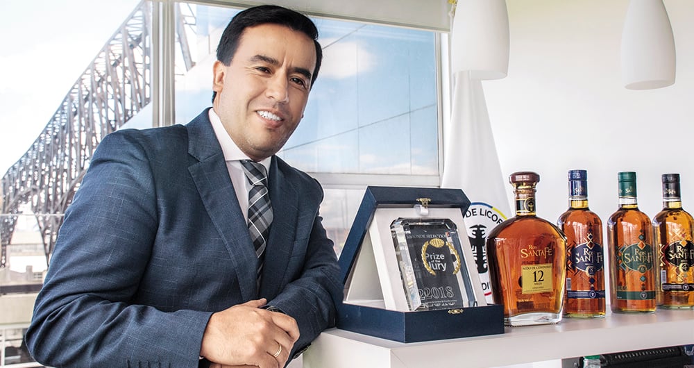 Jorge Machuca, gerente general de la Empresa de Licores de Cundinamarca.