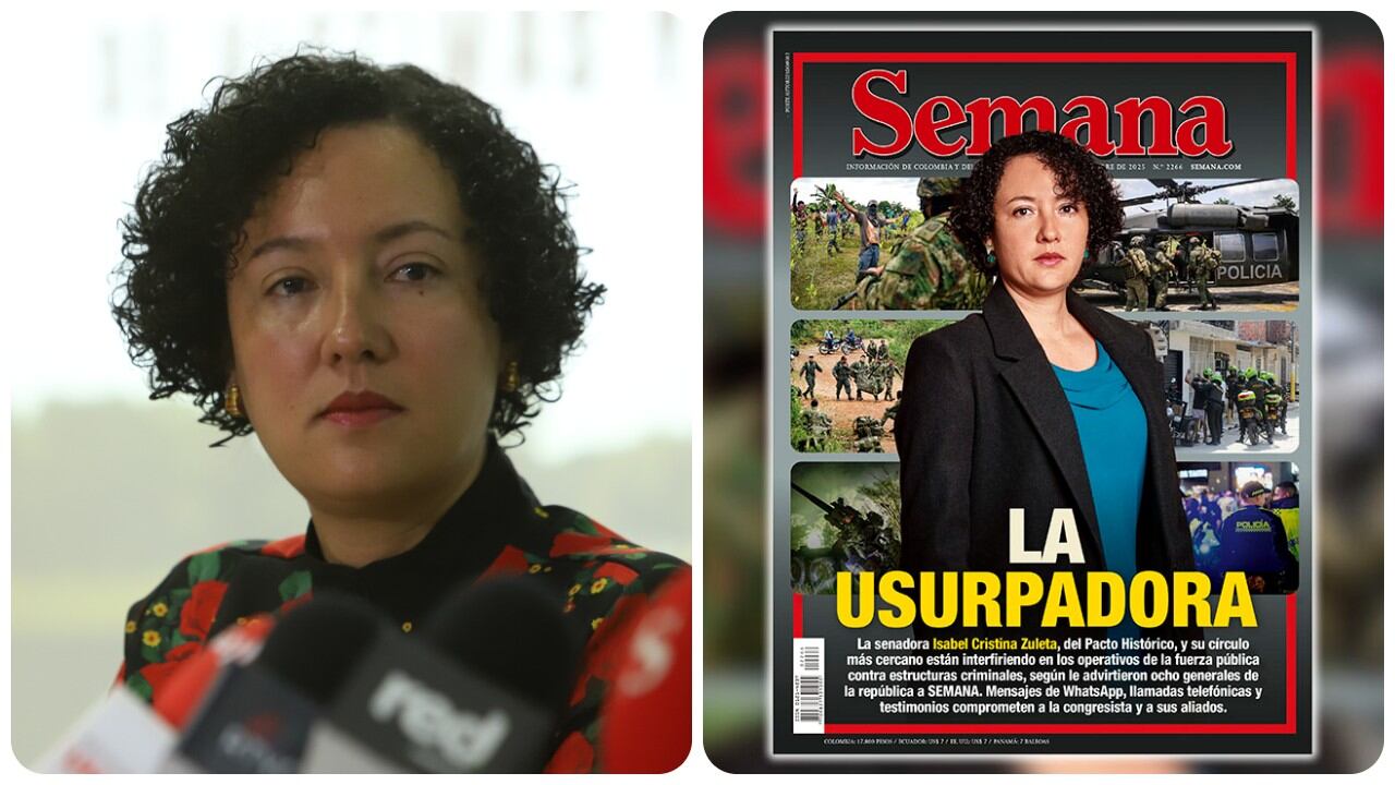 La senadora Isabel Cristina Zuleta.