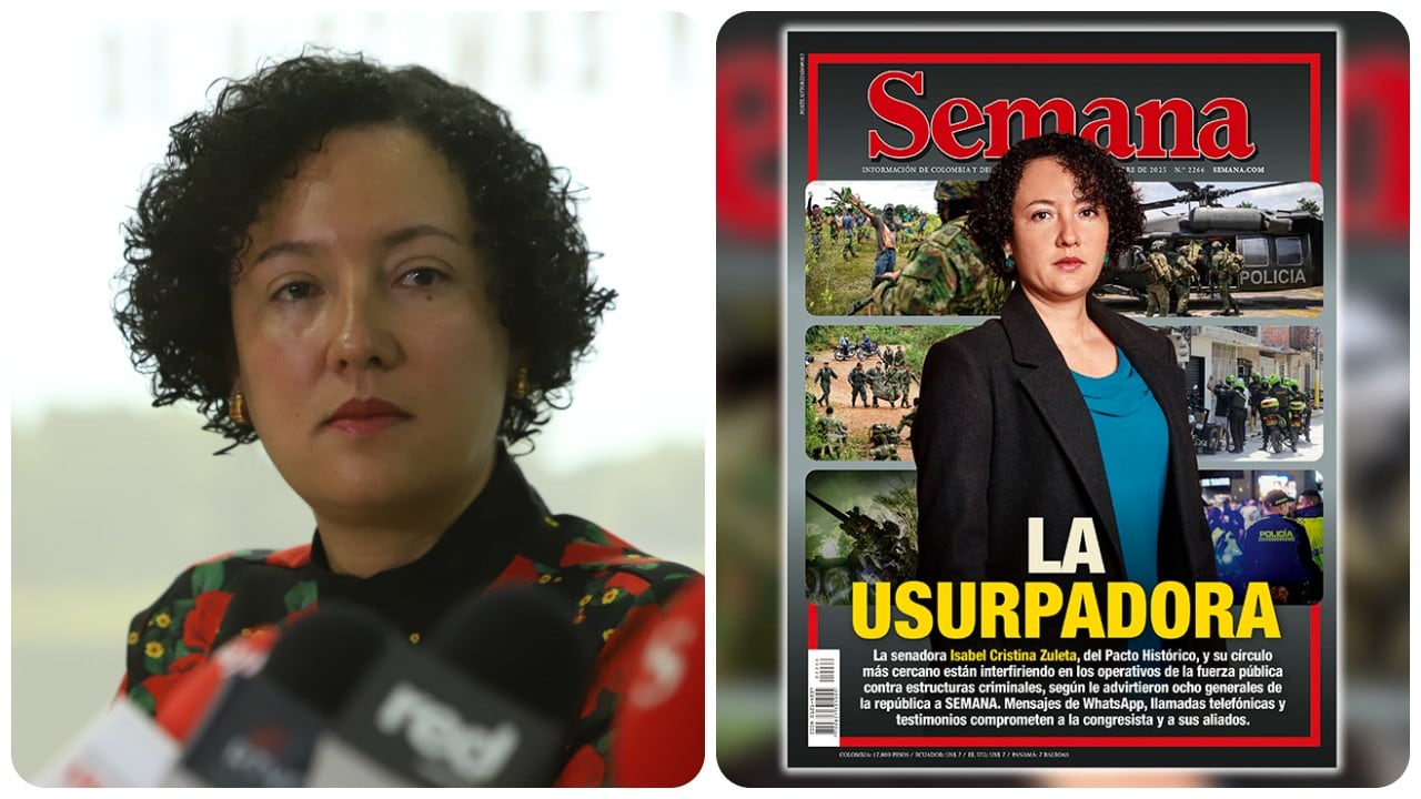 La senadora Isabel Cristina Zuleta.
