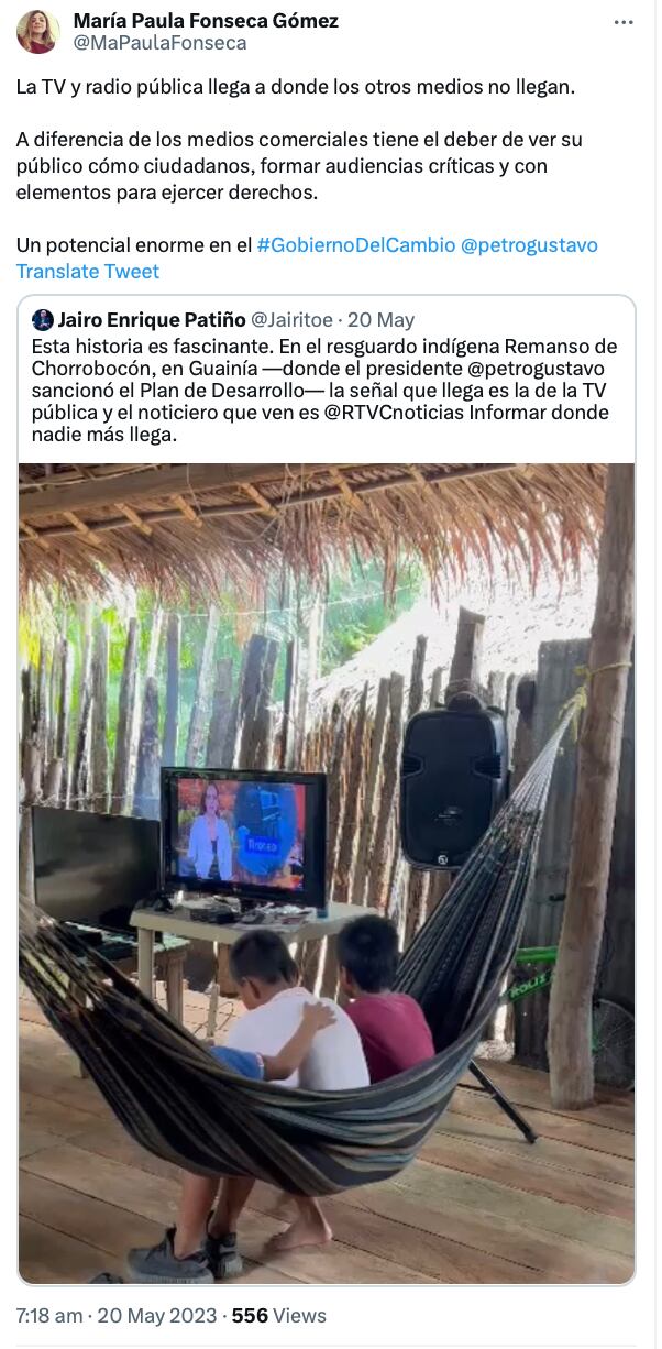 Trino de María Paula Fonseca Gómez.