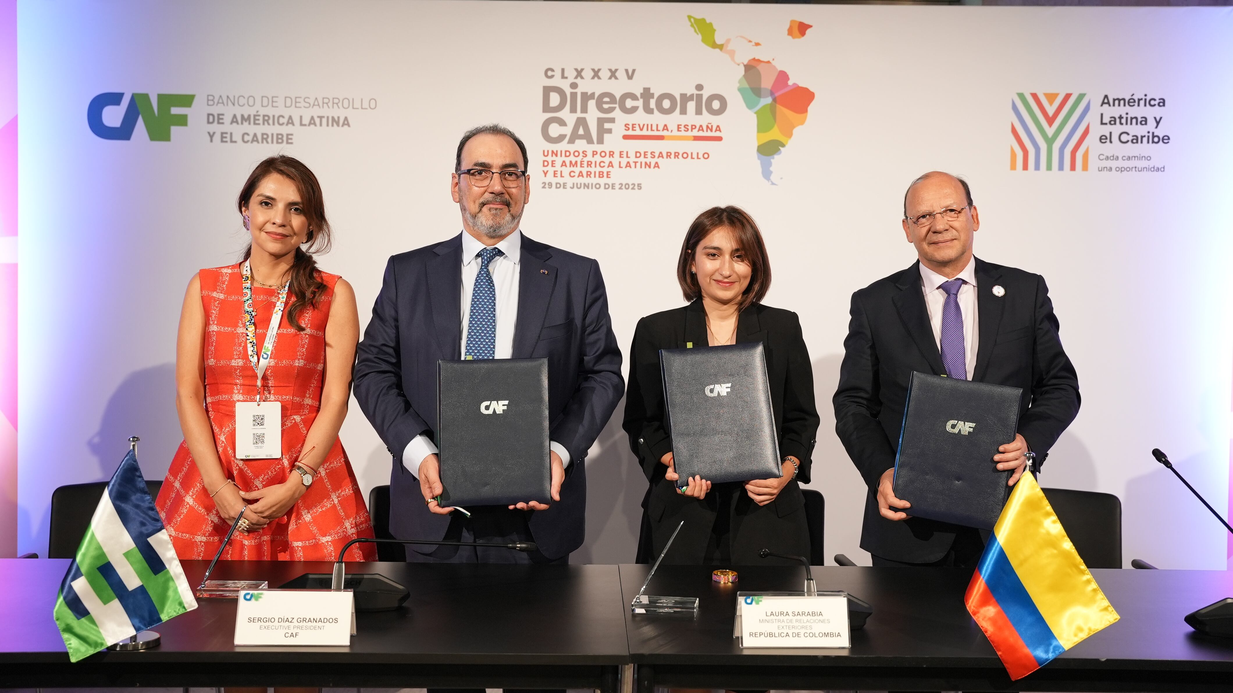 CAF aprueba financiamiento histórico de USD 1.440
millones para el desarrollo sostenible de Colombia