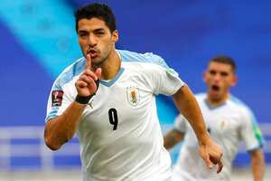 El delantero de Uruguay Luis Suarez.