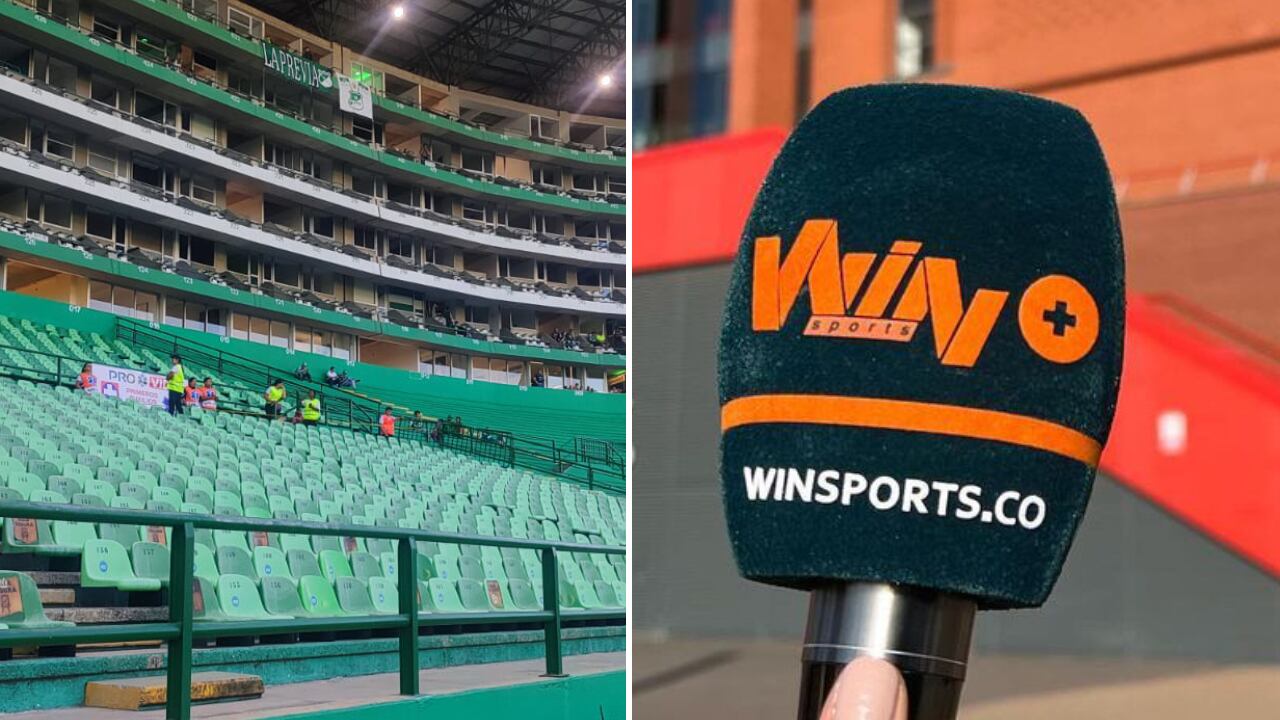 Win Sports cortó la transmisión del compromiso en el segundo tiempo