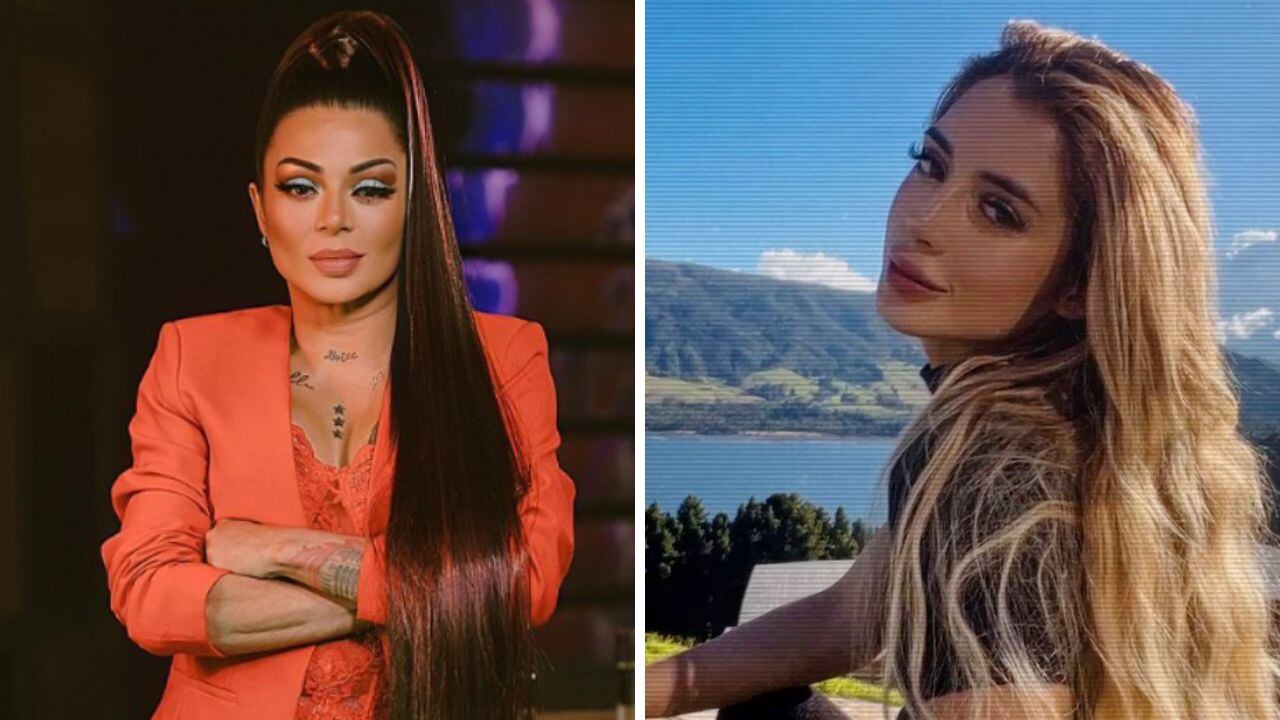 Marbelle y Rafaella Chávez, quien atraviesa complicado momento.